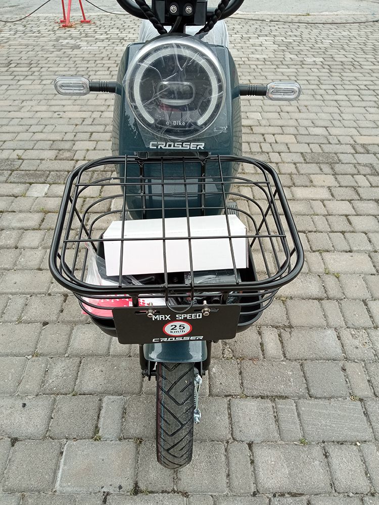 Електровелосипед Crosser CR1 (800W; 60V-24Ah AGM)