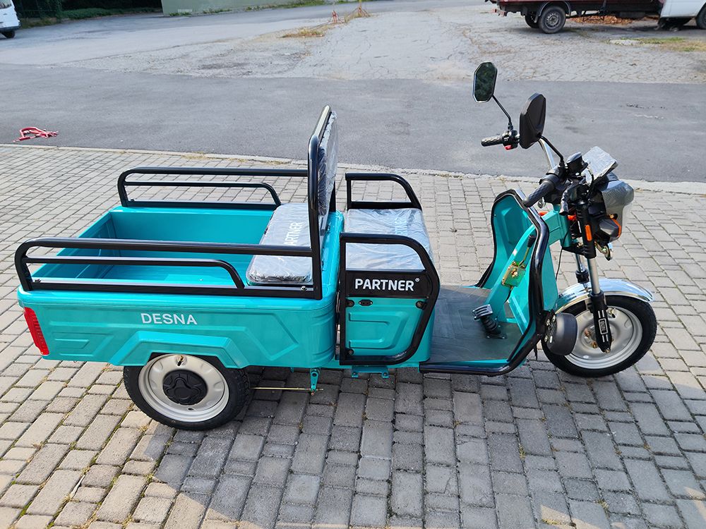 Електротрицикл Партнер Desna (1200W; 60V-36Ah AGM)