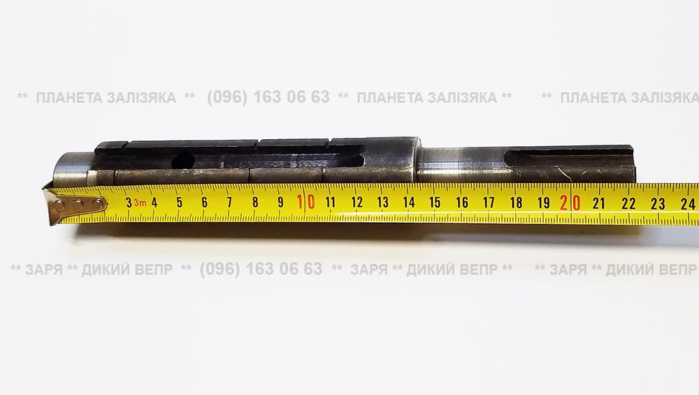 Вал приводу фрези L-225мм для мототрактора