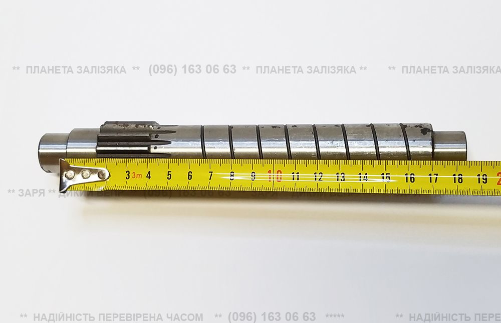 Вал диференціала L-205мм, Z-14 для КПП мототрактора
