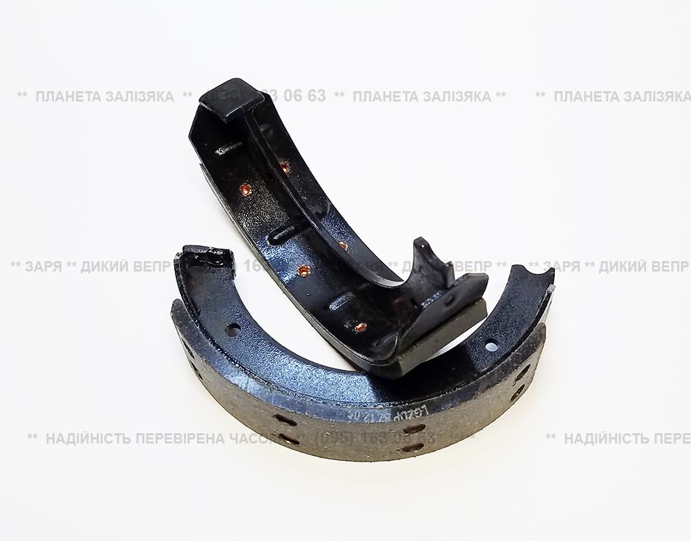 Колодки гальмівні для мототрактора Ø172мм ТИП-2 (пара)