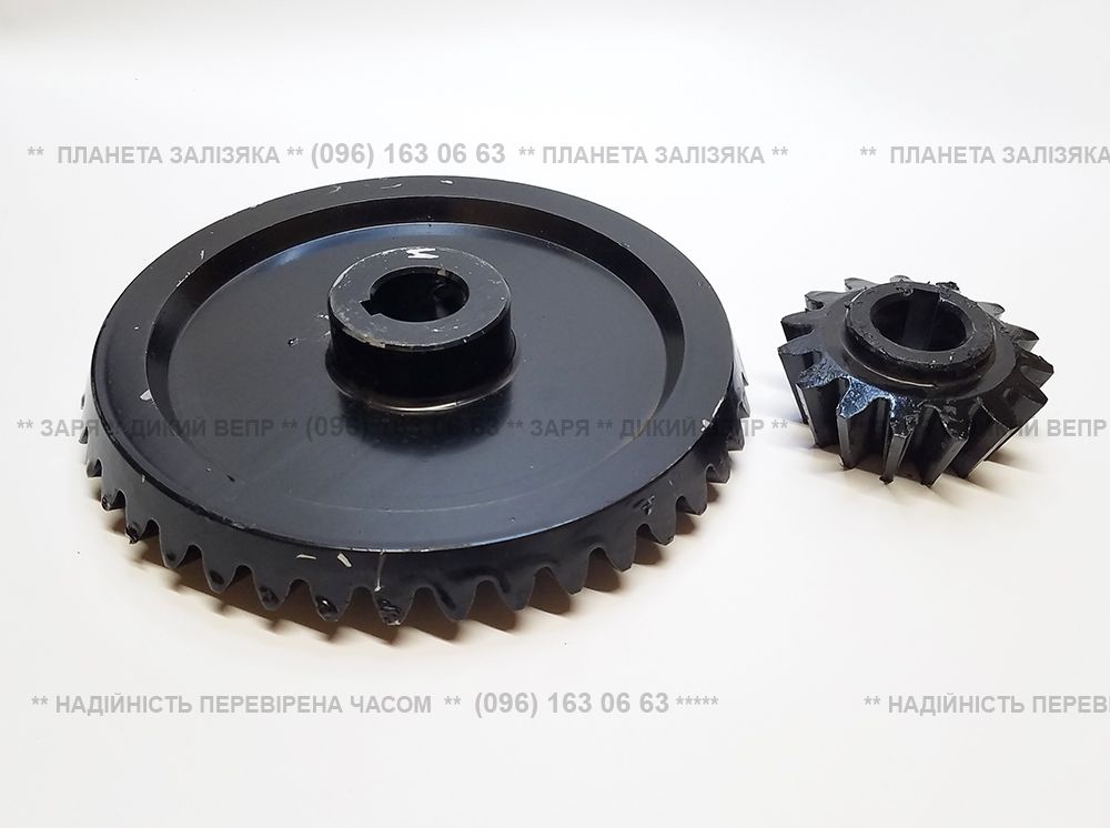 Конічна пара Ø27mm, Z-15/40 - ступичка назовні, посилена для транспортерного картоплекопача Wirax