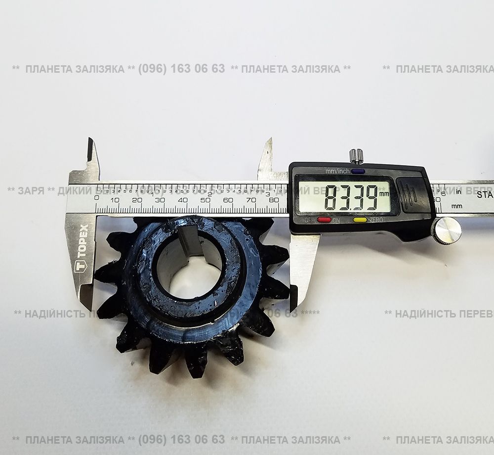 Конічна пара Ø27mm, Z-15/40 - ступичка назовні, посилена для транспортерного картоплекопача Wirax