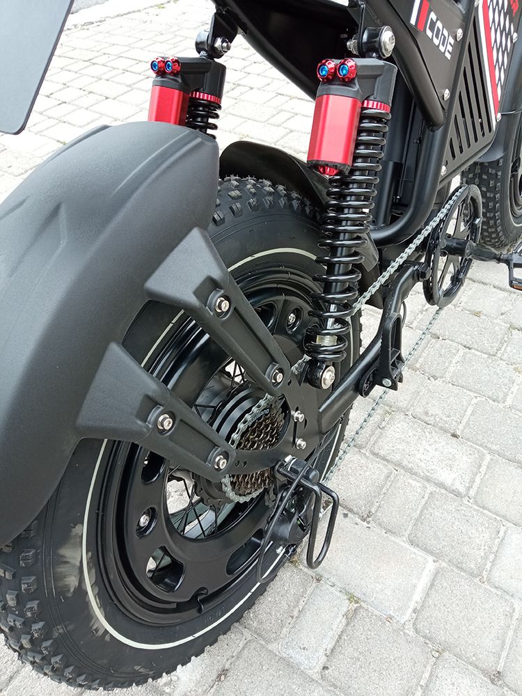 Електровелосипед-фетбайк Crosser Code (1000W; 48V-20.8Ah Li-ion)