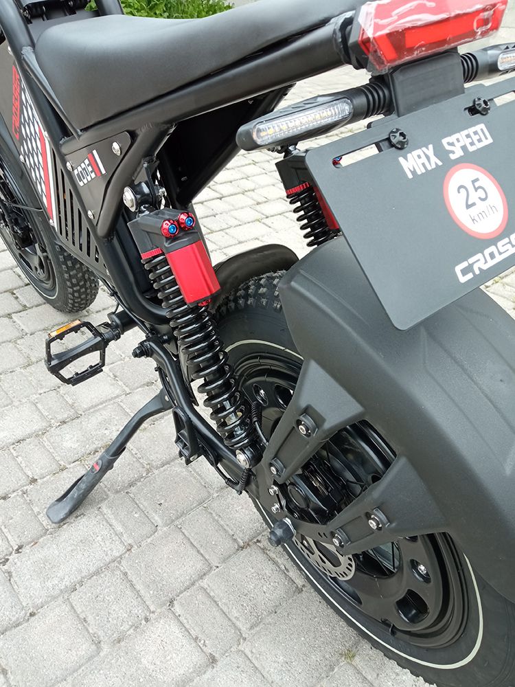 Електровелосипед-фетбайк Crosser Code (1000W; 48V-20.8Ah Li-ion)