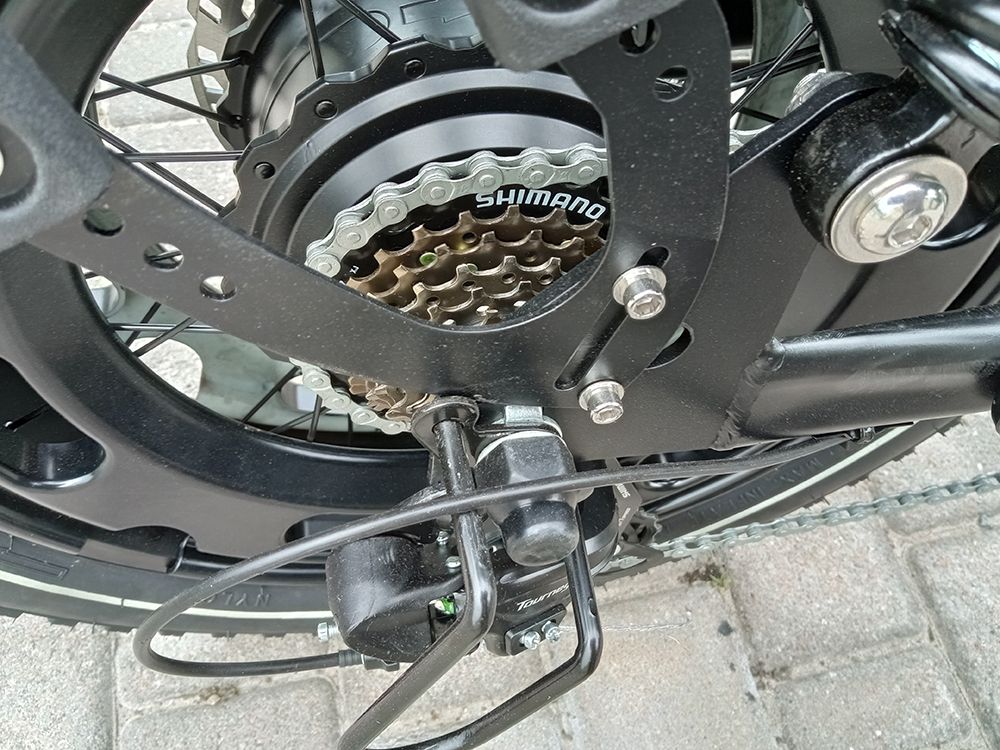 Електровелосипед-фетбайк Crosser Code (1000W; 48V-20.8Ah Li-ion)
