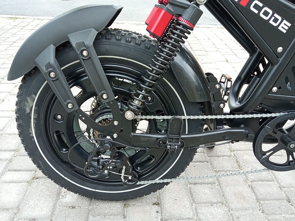 Електровелосипед-фетбайк Crosser Code (1000W; 48V-20.8Ah Li-ion)