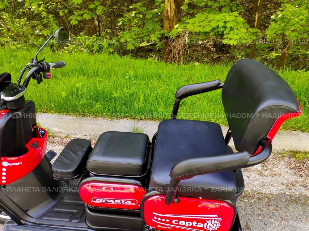 Електроскутер SPARTA CAPTAIN (800W; 60V-20Ah SLA)