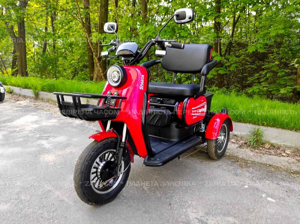 Електроскутер SPARTA CAPTAIN (800W; 60V-20Ah SLA)