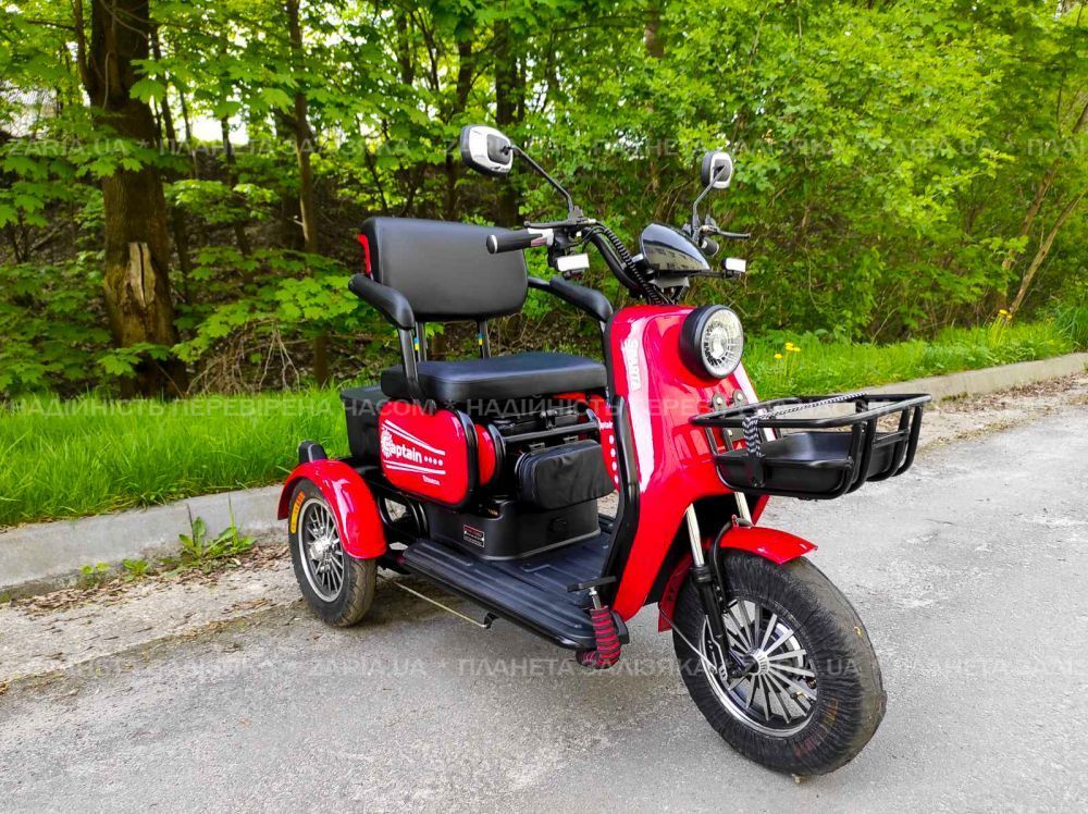 Електроскутер SPARTA CAPTAIN (800W; 60V-20Ah SLA)