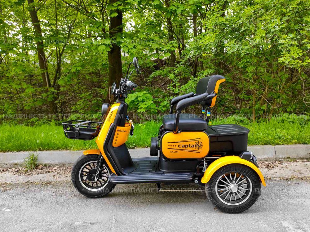 Електроскутер SPARTA CAPTAIN (800W; 60V-20Ah SLA)