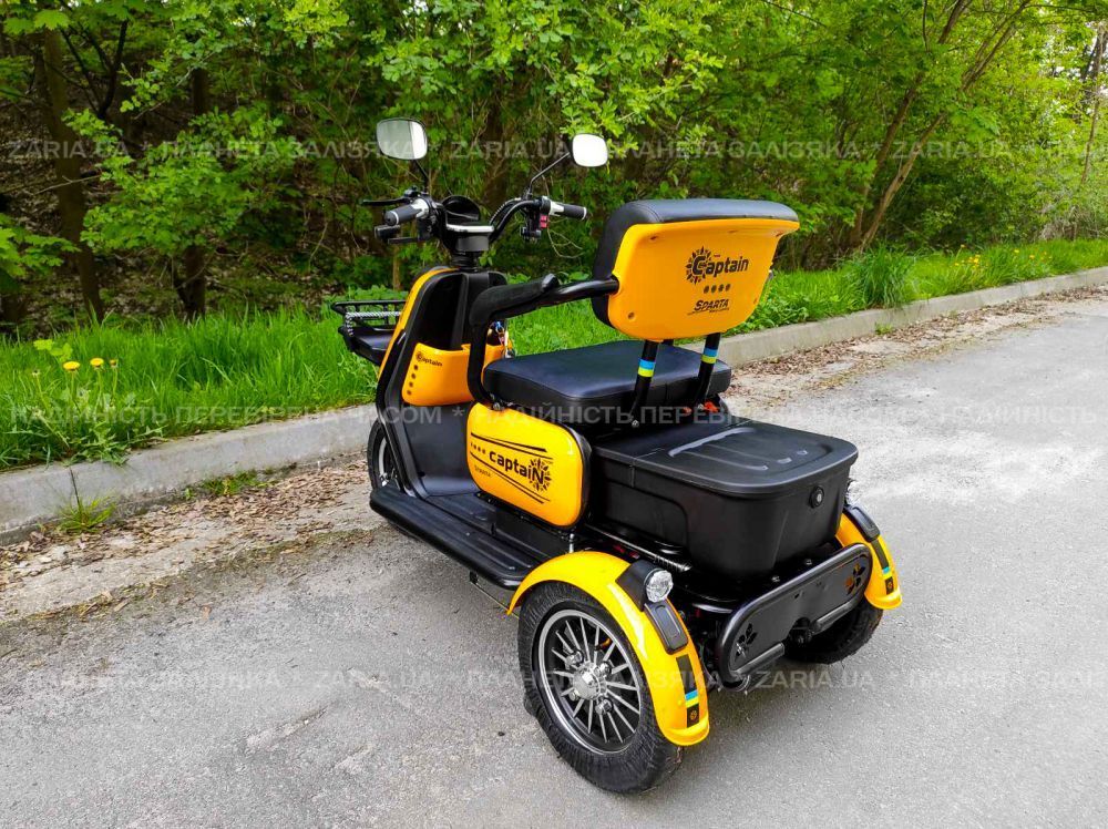 Електроскутер SPARTA CAPTAIN (800W; 60V-20Ah SLA)