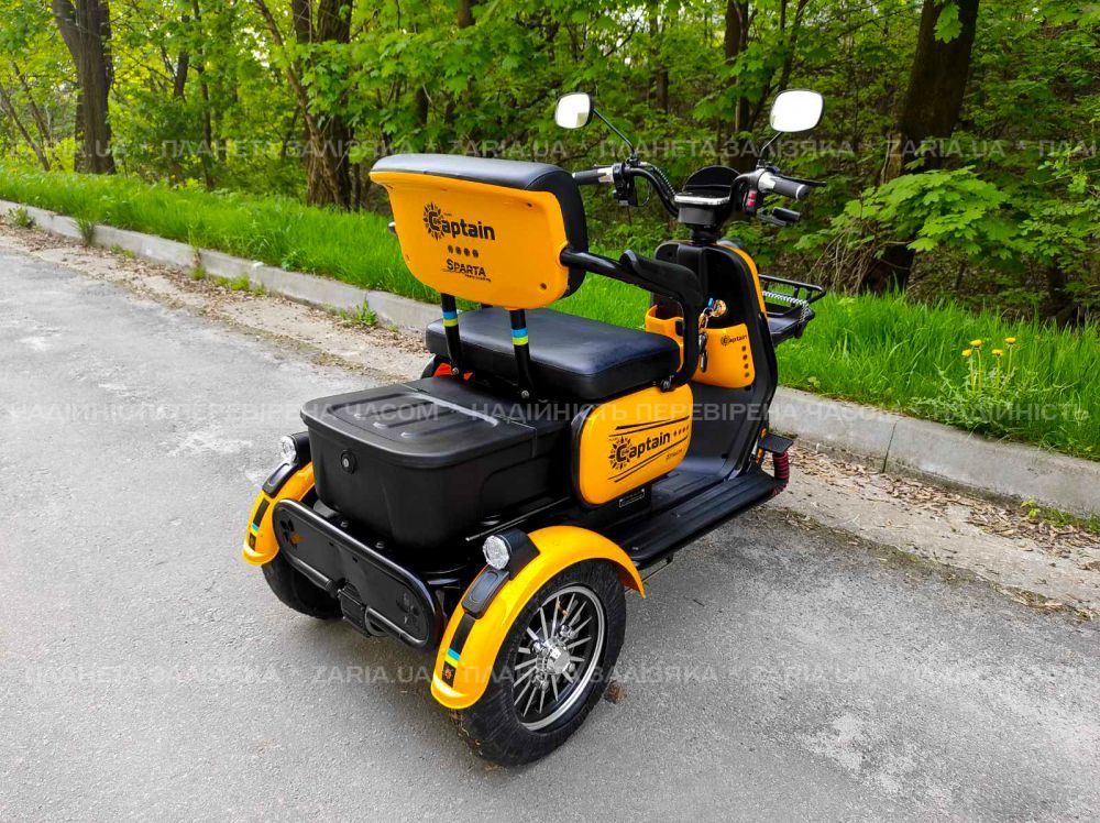 Електроскутер SPARTA CAPTAIN (800W; 60V-20Ah SLA)