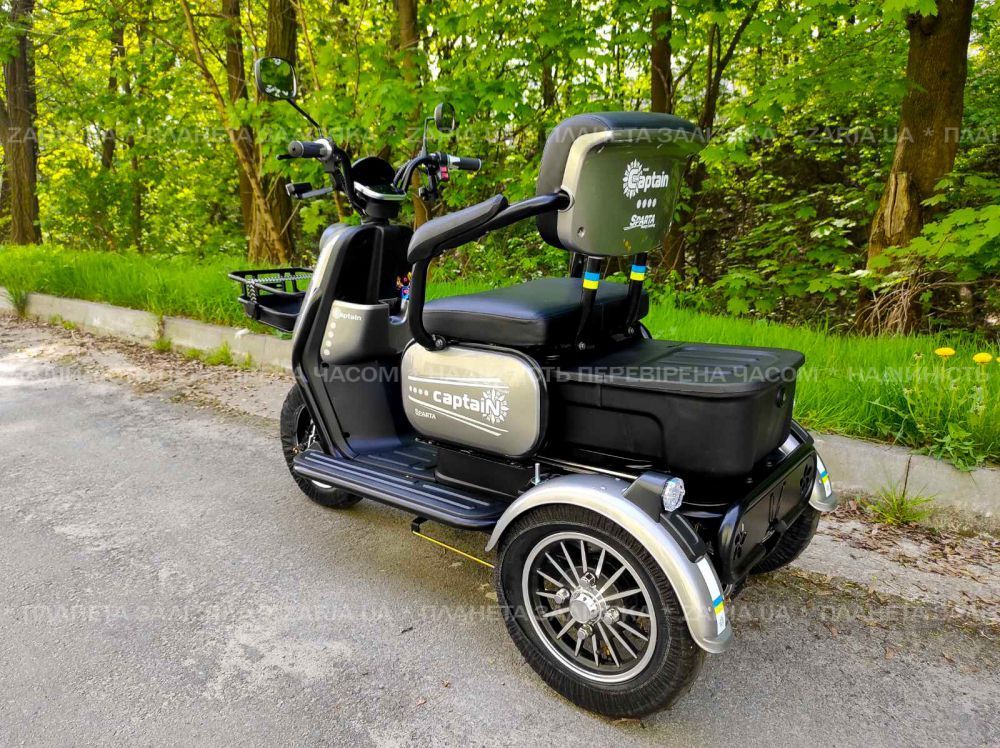 Електроскутер SPARTA CAPTAIN (800W; 60V-20Ah SLA)