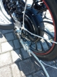 Електровелосипед Sokmoto Bukovina 2025 (1200W; 60V-28Ah) сірий, бірюзовий