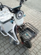 Электроскутер Forte СARGO-P800 (800W; 72V-20Ah SLA) белый, красный