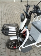 Электроскутер Forte СARGO-P800 (800W; 72V-20Ah SLA) белый, красный