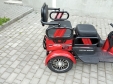 Електроскутер Electro Партнер (1000W; 72V-23Ah GP) червоний, синій