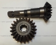 Конічна пара Z-15/22, L-240mm, для редуктора фрези Заря, ДТЗ 1,1-1,6м