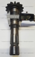 Конічна пара Z-15/22, L-240mm, для редуктора фрези Заря, ДТЗ 1,1-1,6м