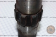 Вал нижній L-260mm для редуктора фрези Заря, ДТЗ 1,1-1,6м