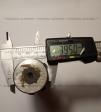 Вал вторинний L-195mm для редуктора фрези Заря, ДТЗ 1,6-2,0м