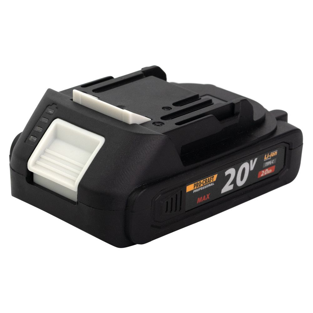 Акумуляторна батарея Procraft Battery 20/2C 2 Аг Type-C