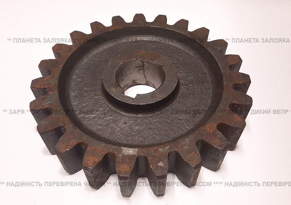 Шестерня Z-23 (шпонка) для редуктора фрезы Заря, ДТЗ 1,1-1,6м
