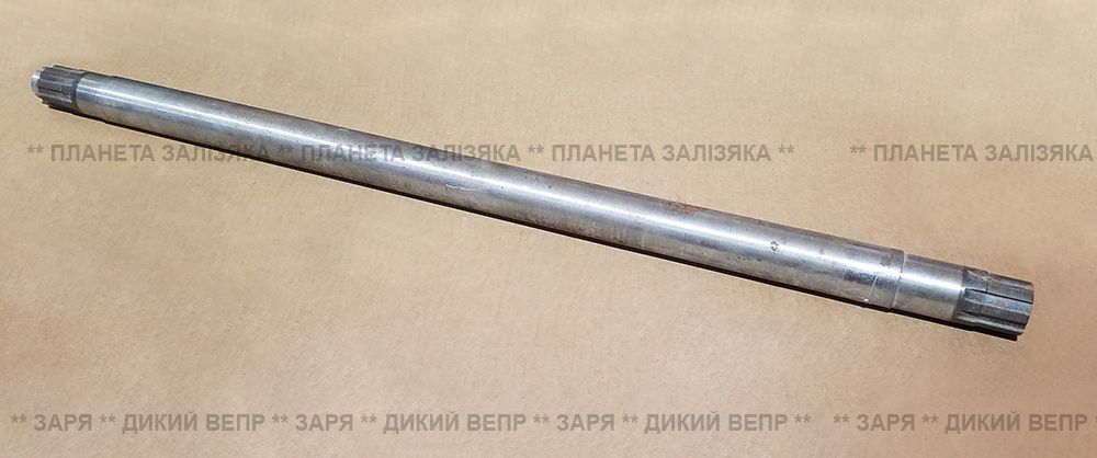 Вал промежуточный L-785mm для фрезы Заря 1GQN 1,40м