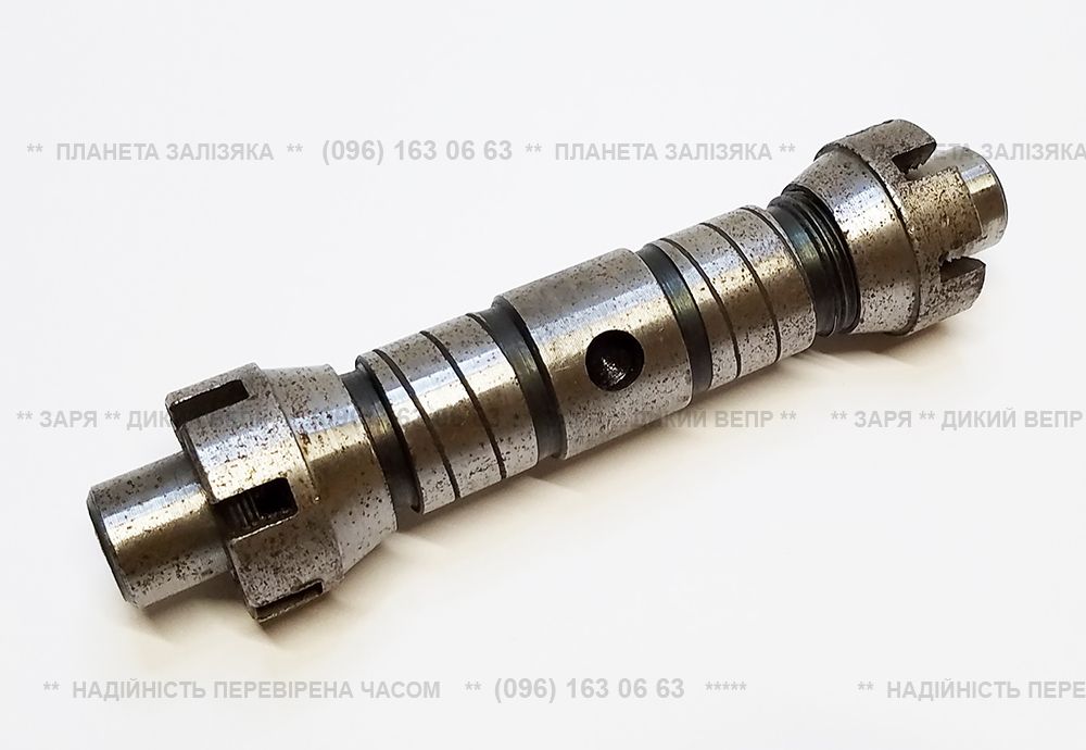 Вал диференціала L-161мм для КПП мототрактора (з гайками)