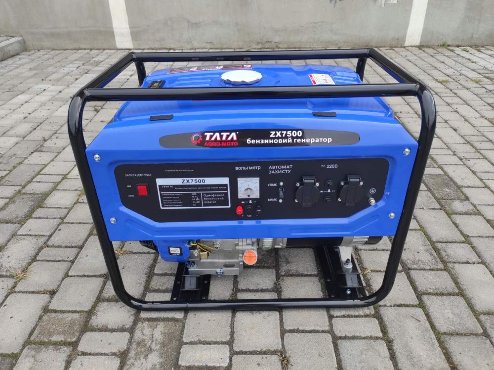 Генератор бензиновый TATA ZX7500