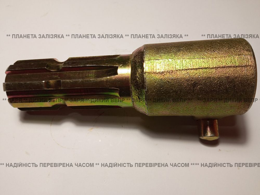 Переходник карданного вала М8xП8 (с фиксатором)